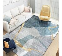 Tappeto in velluto nordico con cristalli, tappeto moderno per soggiorno e camera da letto, semplice tappetino da tavolo elegante per ufficio, 100 x 200 cm, morbido e resistente, decorazione per la