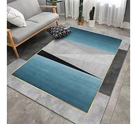 Tappeto in velluto nordico con cristalli, tappeto moderno per soggiorno e camera da letto, semplice tappetino da tavolo per ufficio, 120 x 160 cm, morbido ed elegante decorazione per la casa