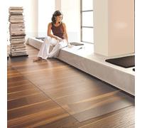 Tappeto in vinile di alta qualità, per soggiorno e ufficio, trasparente, protezione per il pavimento del parquet, resistente ai graffi, lavabile, durevole, per casa e cucina (satinato, 120 x 180 cm)