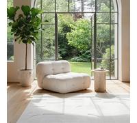 Tappeto interno e esterno effetto 3D scultoreo resistente alle intemperie lavabile resistente crema 120x170 cm balcone terrazza cucina idoneo per riscaldamento a pavimento facile da pulire corridoio