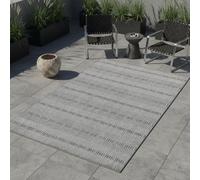 Tappeto interno & esterno Stile Boho Resistente alle intemperie Lavabile Resistente Grigio 60x100 cm Balcone Terrazza Cucina Riscaldamento a pavimento idoneo Facile da pulire Resistente ai raggi UV