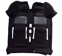 Tappeto interno Preformato in Moquette rasa e Nero per auto FIAT 500 d'epoca