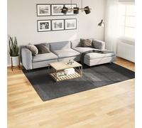 Tappeto IZA a Pelo Corto Aspetto Scandinavo antracite 200x280cm
