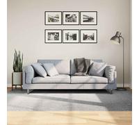 Tappeto IZA a Pelo Corto Aspetto Scandinavo Grigio 160x230 cm