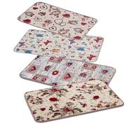 Tappeto Jacquard Antiscivolo Luxori (Dis. Gardena, Mis. 55x80 cm)