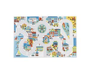 Tappeto Janod con circuito Città - Cross Roads