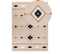 Tappeto kilim cotone multicolore 160 x 230 cm BERDIK