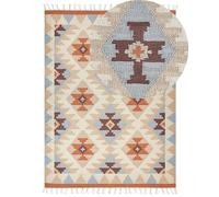 Tappeto kilim cotone multicolore 160 x 230 cm DILIJAN