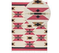 Tappeto Kilim cotone multicolore 160 x 230 cm GARNI