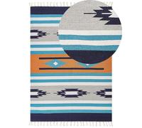 Tappeto kilim cotone multicolore 200 x 300 cm NORATUS
