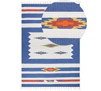 Tappeto kilim cotone multicolore 200 x 300 cm VARSER