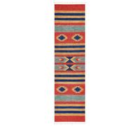 Tappeto kilim cotone multicolore 80 x 300 cm HATIS