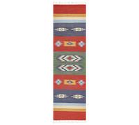 Tappeto Kilim cotone multicolore 80 x 300 cm KAMARIS