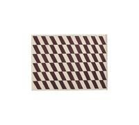 Tappeto Kilim HAY Shift 140x200 Borgogna