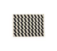 Tappeto Kilim HAY Shift 140x200 Nero