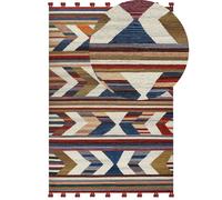 Tappeto kilim lana multicolore 200 x 300 cm MRGASHAT