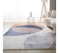 Tappeto, Lana Sintetica Morbida Antiscivolo Tappeti Vintage Tappeto Moderno Astratto per Soggiorno Sotto Il Tavolo Pranzo Asilo Nido Home Office Camera da Letto(Pattern E,200cmx300cm)