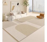 Tappeto lavabile extra morbido con retro antiscivolo a pelo corto per soggiorno, camera da letto, sala da pranzo, cameretta dei bambini, decorazione moderna per la casa