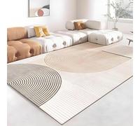 Tappeto lavabile extra morbido con retro antiscivolo a pelo corto per soggiorno, camera da letto, sala da pranzo, cameretta dei bambini, decorazione moderna per la casa
