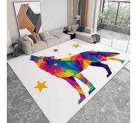 Tappeto lavabile in lavatrice Lupo Stella Geometrica 160 x 230 cm Antiscivolo Non perde pelucchi Tappeto, Moquette soggiorno Colore, per interni per soggiorno, camera da letto