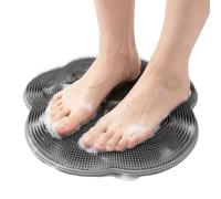 Tappeto lavapasta per doccia, 30 cm, setole morbide e antiscivolo | Tappetino per doccia per piedi, calli e pelle morta, cura per la casa, bagno, baígnoire, dorme