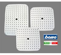 TAPPETO LAVELLO SOFT SET 3 PEZZI BIANCO