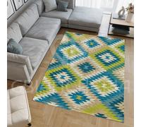 Tappeto Living Velour by Suardi Antiscivolo Dis. AVANA col. OASI