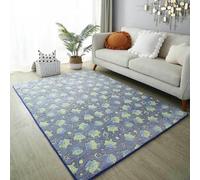 Tappeto Luminoso Unicorno Incandescente Tappeto Per Il Soggiorno Stelle Di Luna Tappeto Per La Camera Da Letto Dei Bambini Ragazzi Ragazze Tappetino Per Bambini Che Gattonano (60x100 cm, Colorato 4)