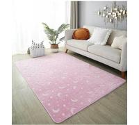 Tappeto Luminoso Unicorno Incandescente Tappeto Per Il Soggiorno Stelle Di Luna Tappeto Per La Camera Da Letto Dei Bambini Ragazzi Ragazze Tappetino Per Bambini Che Gattonano (50x80 cm, Colorato 1)