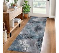 Tappeto lungo per corridoio, 110 x 250 cm, lavabile, antiscivolo, per cucina, corridoio, soggiorno, camera da letto, lavanderia, versatile come decorazione per la casa