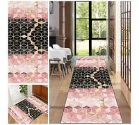 Tappeto Lungo per Corridoio, Tappeto Passatoia per Cucina, Corridoio, Camera da Letto, Soggiorno, Lavanderia, 40 x 60 cm Tappeto Cucina Moderno Antiscivolo Lavabile Tappeti Runner Ingresso Interno