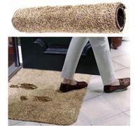 TAPPETO MAGICO ANTISCIVOLO MARRONE MAT ZERBINO SUPER ASSORBENTE LAVABILE INGRESS