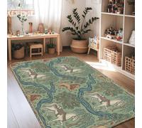 Tappeto magico per area cavallo, fantasioso leone senza verde, antiscivolo, per pavimento della casa, rettangolare, tappeto per soggiorno, camera da letto, sotto il letto, decorazione per appartamento