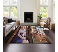 Tappeto Moderno A Pelo Corto Per Soggiorno Con Effetto Geometrico 3D FateStay Night (FN 02,160x240cm)