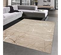 Tappeto moderno dal Design di Rami astratto | easy care | beige marrone, 160 x 230 cm