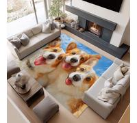 Tappeto Moderno E Morbido Per Pelo Corto Fluffy Bambini Adolescenti - Lavabile E Fondo Antiscivolo - Anime Animali Ritratti Tappeto Per Sala Da Pranzo E Camera Da Letto, 180 X 240 Cm Multicolore