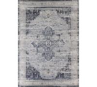 Tappeto Moderno Geometrico Stampato Beige E Blu Ft Tappeto Cinese Contemporaneo