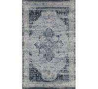 Tappeto Moderno Geometrico Stampato Beige E Blu Ft Tappeto Cinese Contemporaneo