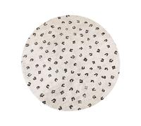Tappeto moderno in cotone con macchie beige chiaro 140 cm Afis