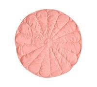 Tappeto moderno per bambini a forma di fiore trapuntato in cotone 110 x 110 cm A