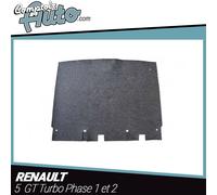 Tappeto Moquette per Il Cofano Renault 5 Gt Turbo (Phase 1 E 2) - Antracite