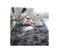 Tappeto morbido a pelo lungo, per soggiorno e camera da letto, soffice tappeto in peluche per bambini, decorazione moderna per la casa, grigio, 200 x 100 cm, perfetto per stanze dei giochi e spazi