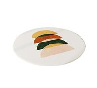 Tappeto morbido e soffice, Divano rotondo for soggiorno, tappeto, toletta, sedia, studio, tappetino minimalista, camera da letto(White M,Diameter 120cm)