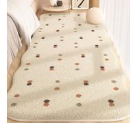 Tappeto Morbido Per Camera Da Letto, Soggiorno, Sala Da Pranzo, Cucina, Tappeto Di Forma Irregolare In Finta Lana, Tappetino Da Bagno, Tappetino Per Tavolino Da Salotto(Pattern I,40cmx60cm)