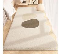 Tappeto Morbido Per Camera Da Letto, Soggiorno, Sala Da Pranzo, Cucina, Tappeto Di Forma Irregolare In Finta Lana, Tappetino Da Bagno, Tappetino Per Tavolino Da Salotto(Pattern C,40cmx60cm)