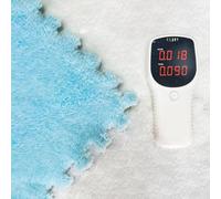 Tappeto morbido per gattonare, Piastrelle for pavimenti in morbida schiuma ad incastro, tappetini puzzle da 24 pezzi, multicolore for palestra e gioco in casa(Blue)