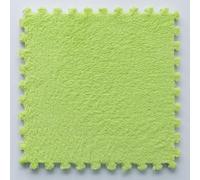 Tappeto morbido per gattonare, Tappetini In Schiuma Peluche Antiscivolo Ad Incastro Multicolore 12x12x(0.24-0.4) in 10 Pz(C,12x12x0.4in)