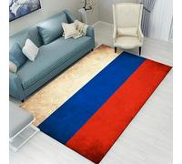Tappeto Morbido, Tappeti Decorativo In Stile Moderno, Bambini Che Strisciano Coperta, Arte Della Stampa 3D Bandiera Retrò Rugs Per Camera Da Letto E Soggiorno O Camera Dei Bambini 50 X -675658446611