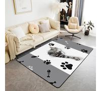 Tappeto Morbido, Tappeti Decorativo In Stile Moderno, Che Strisciano Coperta, Arte Della Stampa 3D Gatto Animale Rugs Per Camera Da Letto E Soggiorno O Camera Dei 50 X 8/2115765806729