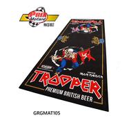 Tappeto Moto Garage Atelier Boutique IRON MAIDEN TROOPER XL